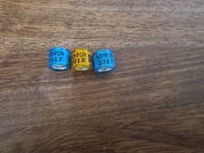 3 Racing Pigeon Rings - from Japan - NIPPON 17 18