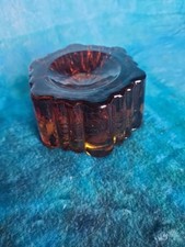 Vintage Glass Paperweight/ Ashtray.