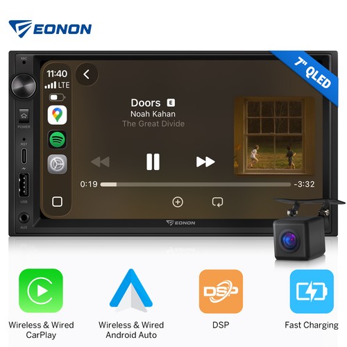 Double din car stereo qled - double,