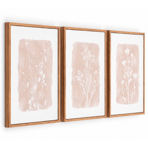 Boho framed canvas wall - framed,