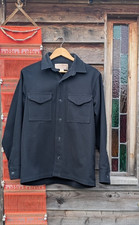 Filson 100% Wool Jac Shirt Jacket | Navy | Size 40/Medium | Made in USA | 10047