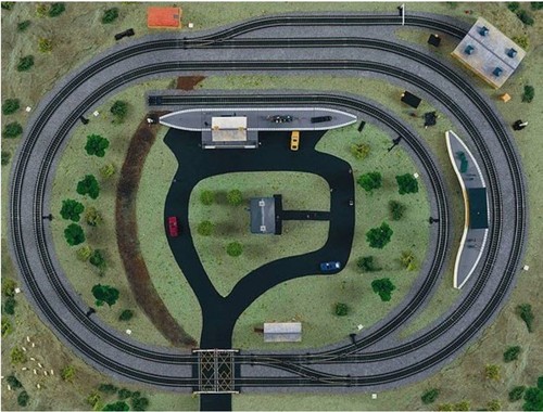 Hornby trakmat track mat - track,