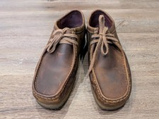 Clarks Originals Wallabee In Beeswax Leather Mens Size 9 Low 