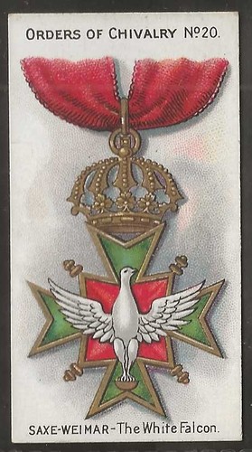 Taddy orders chivalry 1911 - of,