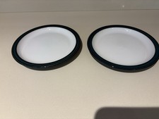 2 Denby Greenwich Small Plates 17.5cm/7" Tea / Side Plates.