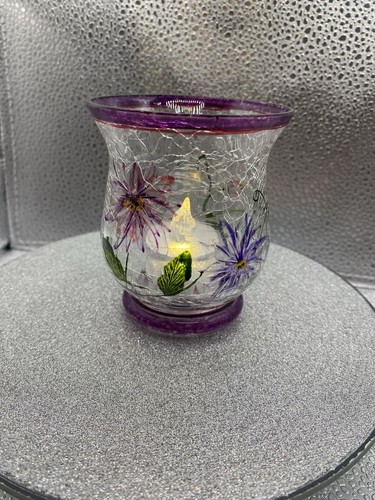 Tea light votive candle holder - tea,