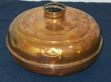 ANTIQUE COPPER FOOTWARMER / HOT WATER BOTTLE IN FAIR CONDITION GOOD FOR DISPLAY