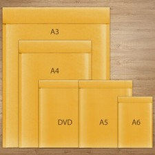 DVD A3 A4 A5 A6 GOLD PADDED