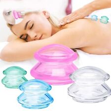 UK Silicone Massage Body Cups Anti Cellulite Suction Bubble Sucker Vacuum