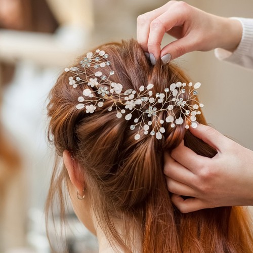 Wedding bridal hair vine - bridal,