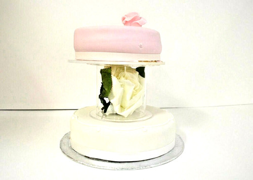 Cake separator display stand - cake,