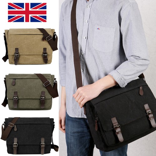 Men vintage canvas - vintage, leather