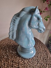Iridescent Blue Horse Head
