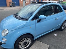 FIAT 500 ELECTRIC SUNROOF