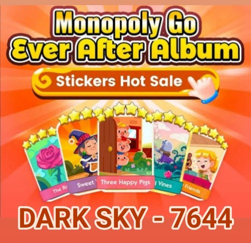 Monopoly stickers all - stickers,