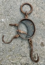 Antique Hanging Scales for Hides Sacks Etc