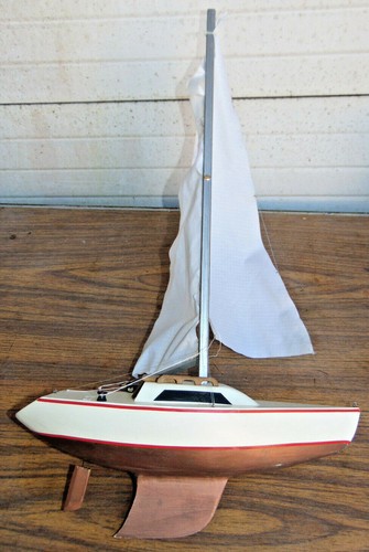 Handcrafted wooden model sail - handcrafted,