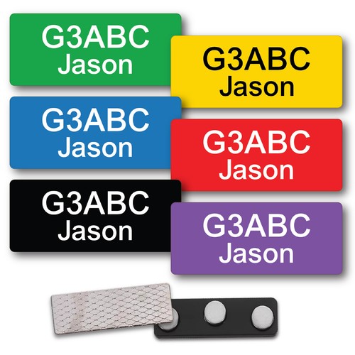 Radio callsign badge name call - callsign,