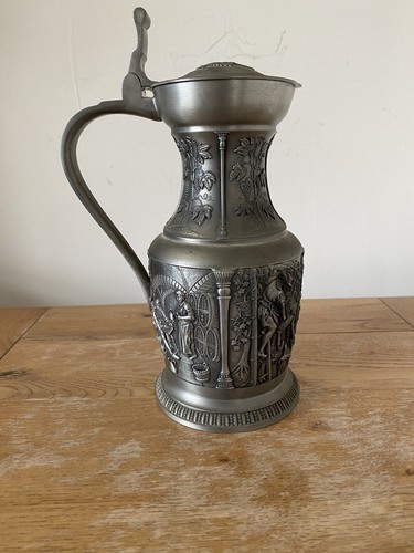 Sks zinn stein lidded pewter - sks,