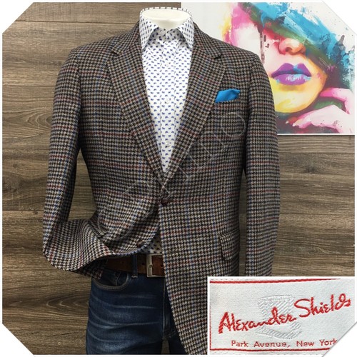 Vintage mens tweed - mens, blazer
