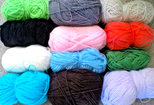 Job lot knitting - job, yarn