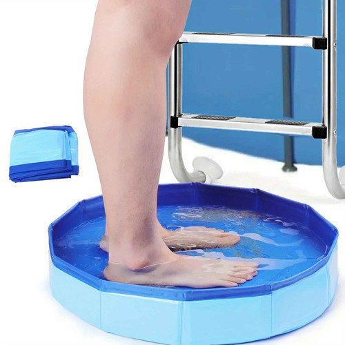 Inflatable pool foot bath - inflatable,