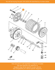 YAMAHA Plate, Pressure 1
