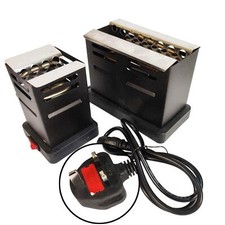 Modern Matte Black Charcoal Burner - Shisha Hookah Coal Stove Cooker Electric