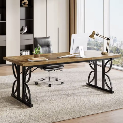 Large rustic dining - rustic, table