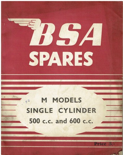 Bsa m20 m21 m33 - m20, 500cc