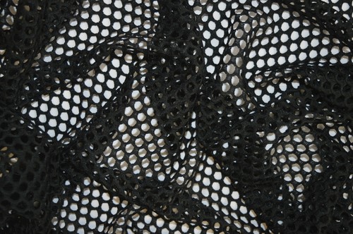 Black fish net airtex - net, mesh