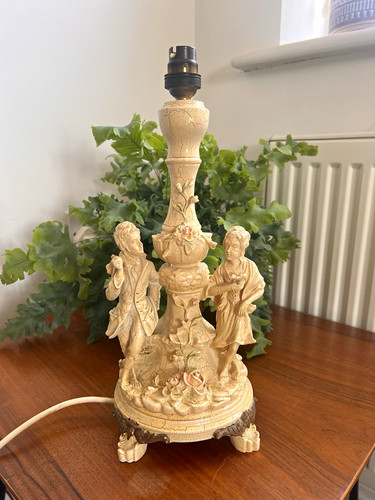 Vtg rococo courting couple - vtg,