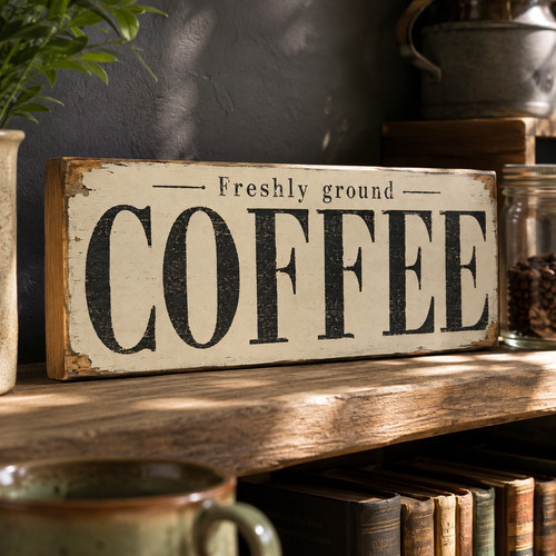 Coffee sign vintage - sign, style