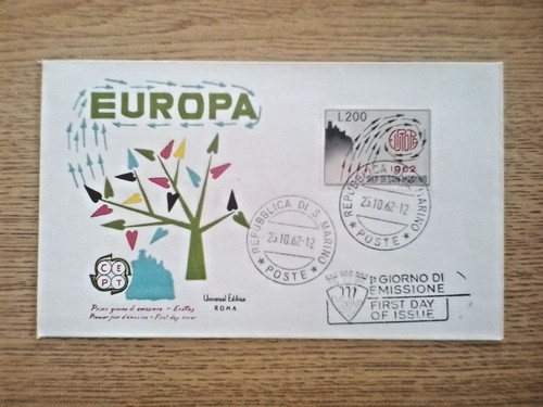 San marino 1962 europa - 1962,