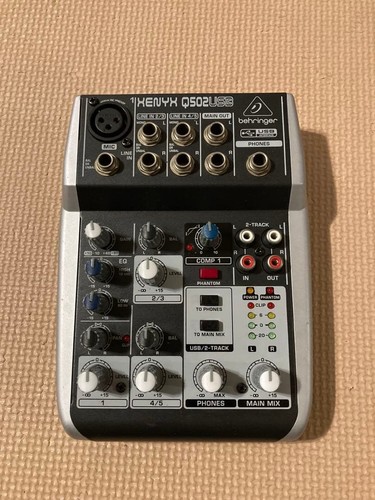 Behringer xenyx q502usb - behringer,