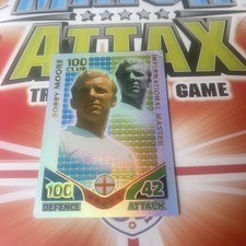 TOPPS MATCH ATTAX WORLD CUP 2010 BOBBY MOORE INTERNATIONAL MASTER 100 CLUB