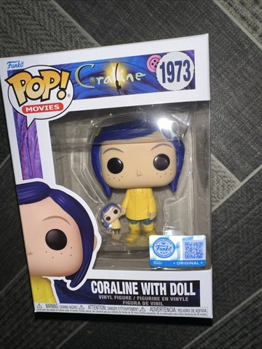 Funko pop coraline with doll - with,