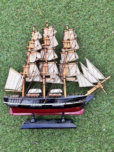 Vintage wooden tall ship - vintage,