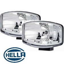 HELLA JUMBO 320 FF DRIVING LAMP WITH CLEAR LENS WITH POSITION LIGHT, SET OF 2