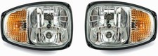 Pair Front Headlight Headlamp