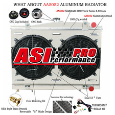 Rows radiator shroud fan - 3,