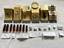 Finger Skateboard Park Ramp Set Mini Finger Skatepark for 6 in 1 Yellow ramps