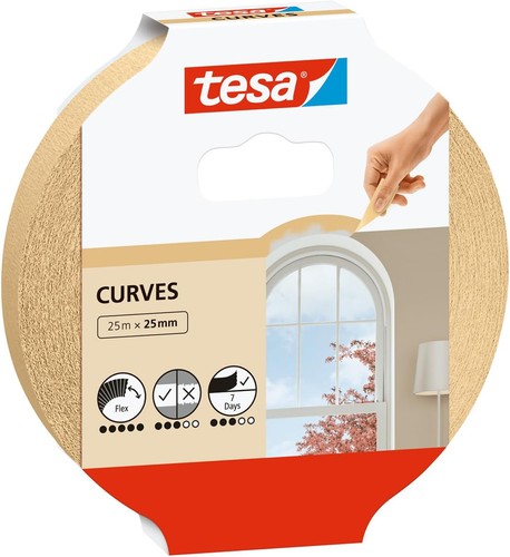 Tesa masking tape curves - tape,
