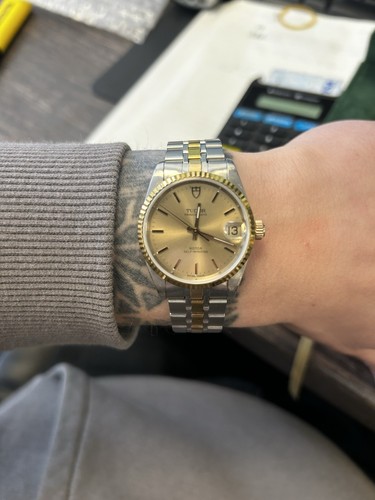 Tudor prince gold - gold, watch