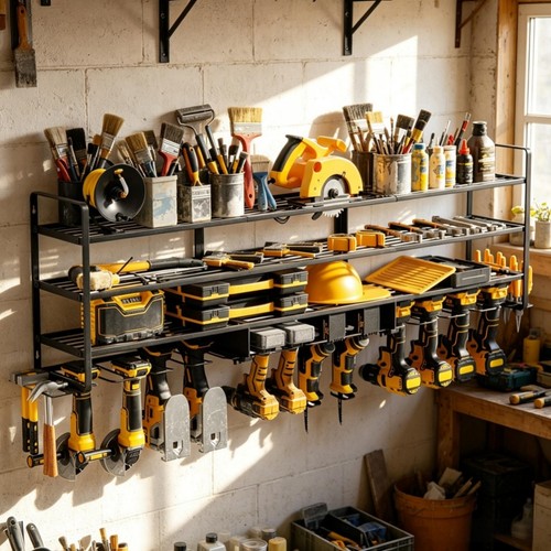 Power tool organiser storage - tool,
