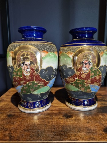 Vintage pair japanese - japanese, satsuma