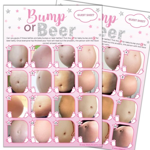 Baby shower game player - baby,
