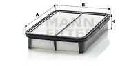 Air filter fits toyota - filter, fits: