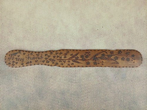 Vintage wood page turner - vintage,