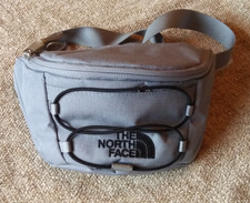The North Face Gray with Black Imprint Waist Pack/ Cross Body